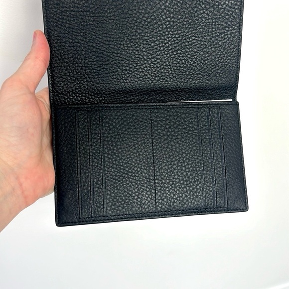 NWT Dagne Dover Black Leather Wallet - Picture 2 of 6
